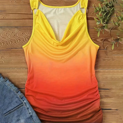 Ladies Vest Tops for Women Clothing 2024 Summer Sexy Tank T-shirt Tee Fashion Casual Slim Fit Pullover Femal Korean Y2K Crop Blo
