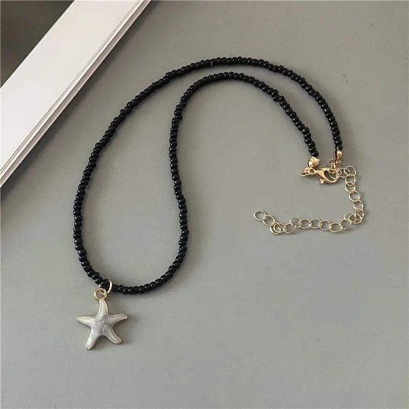 Elegant Spring Summer Necklace for Women Girls Cute Romantic Short Neck Jewelry Party Wedding Gift Fashion Pendant Accessories