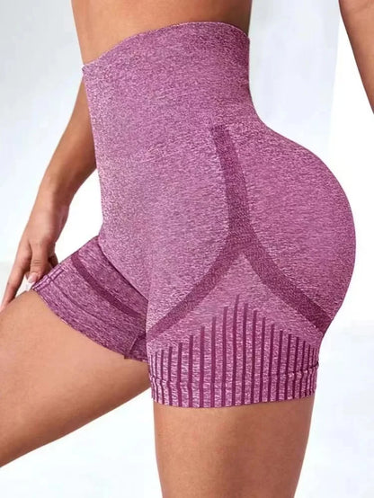 Women Yoga Shorts Women High Waist Workout Shorts Lift Butt Fitness Pants Sportswear Fitness Yoga Push Up Yoga Gym Running Short