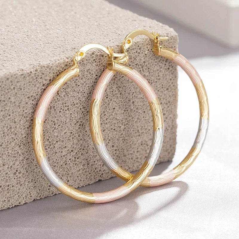 2025 New European and American Exquisite Exaggerated Earrings for Women's Luxury Fashion Evening Dress Fashion Accessories