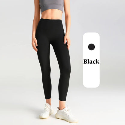 Women's Yoga Pants Gym Leggings Lady's Girl Fitness Soft touch Tights High Waist Elastic Breathable No T Line Sports Pants