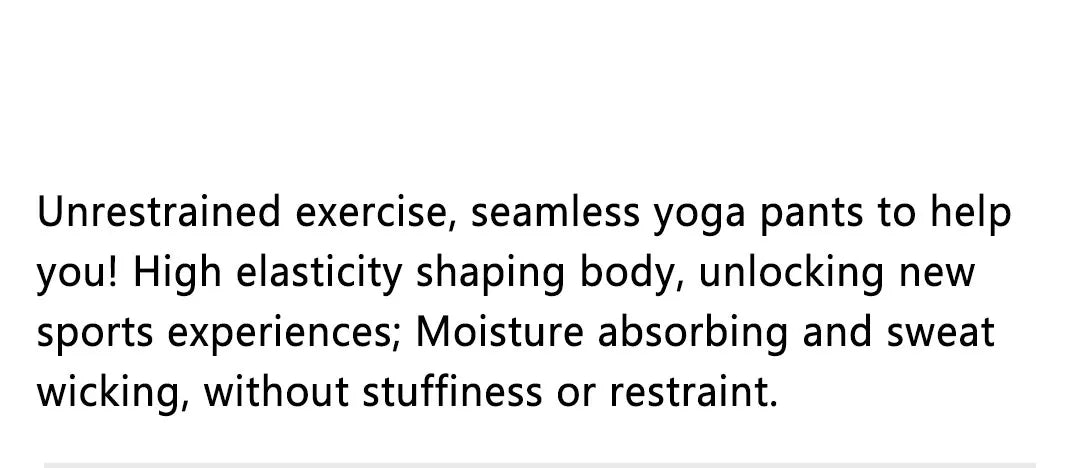 Women's High Waist Yoga Pants Peach Butt Stretch Leggings Outdoor Quick Dry Sweatpants Running Fitness No Trace Pants