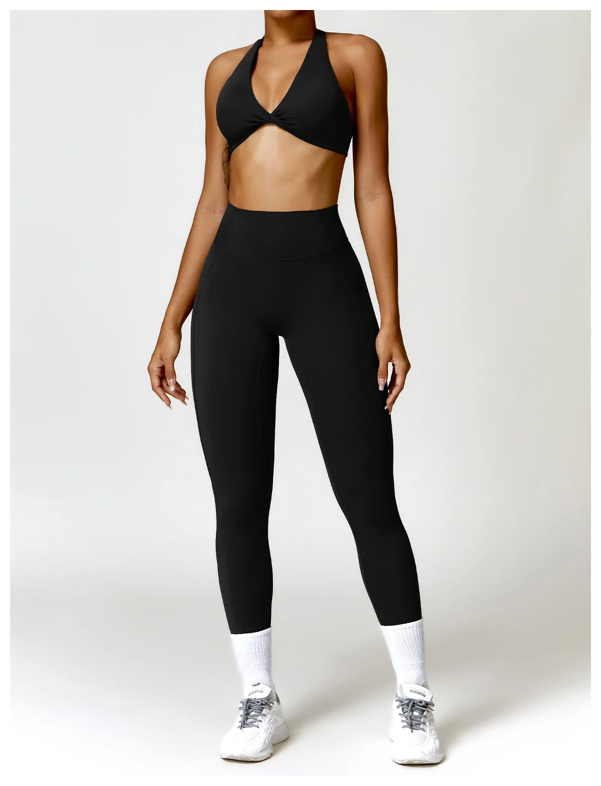 Women Yoga Pants Seamless Sports Gym Workout Clothes Stretchy High Waist Athletic Tights Fitness Leggings Activewear Leggings