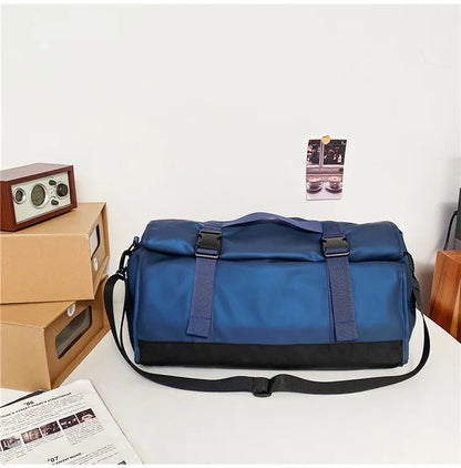 Fashion Travel Bags For Women Large Capacity Men's Sports bag Waterproof Weekend Sac Voyage Female Messenger Bag Dry And Wet