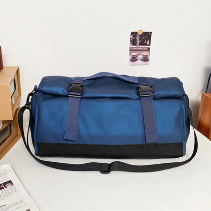 Fashion Travel Bags For Women Large Capacity Men's Sports bag Waterproof Weekend Sac Voyage Female Messenger Bag Dry And Wet