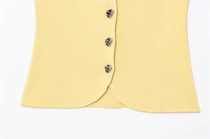 Women's 2025 New Summer Tops Chic Elastic Slim Elegant Holiday Women's Tops Summer Street Fashion Youth Tank Tops