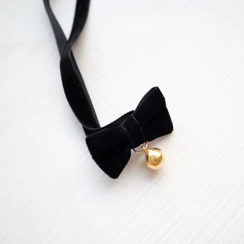 Black Choker Necklace For Women Elegant Lace Velvet Stretch Chain Gothic Flower Short Clavicle Neck Cord Aesthetic Jewelry Gift