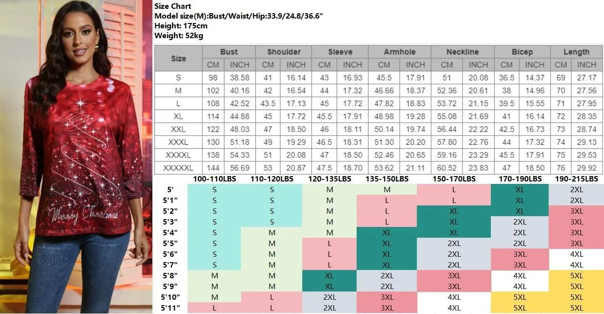 Women Summer Tops Round Neck Three Quarter Sleeve Comfortable Print T Shirt Blouse Women T Shirt muticolor t shirt tops