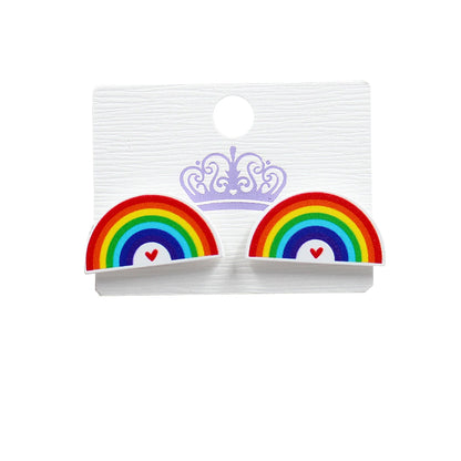 soccer and basketball Stud Earrings  Cute Earrings Girl Acrylic Earrings