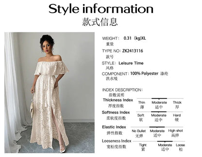 Women's Dresses 2025 Summer White Dress Women Cover-Ups Outfits Boho Hippie Chic Long Maxi Dresses Female Clothes Robe Vestidos