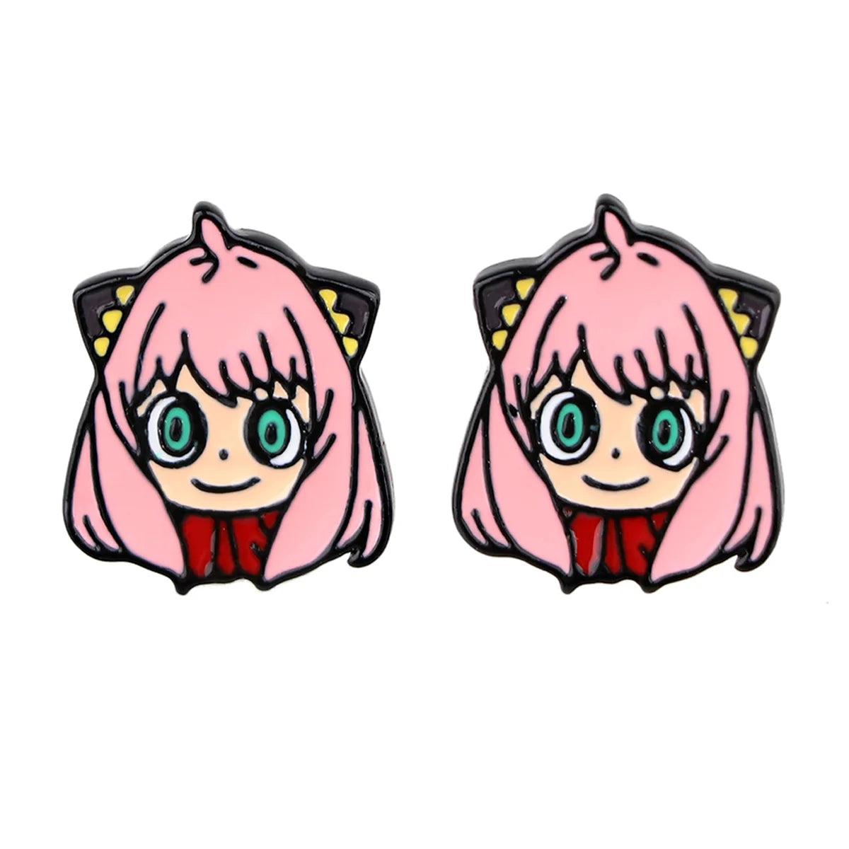 Anime Series Earrings for Women Girls Cartoon Studs Earrings Stainless Steel Ear Pierced Jewelry Accessories Party Gifts