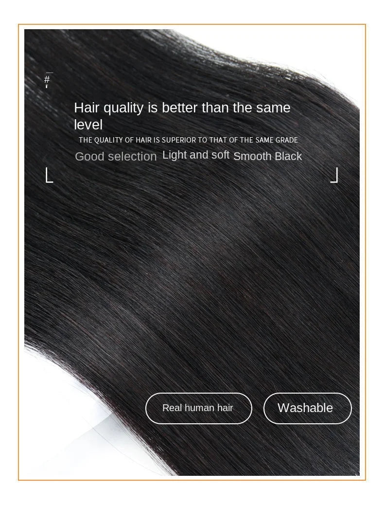 Wig Bangs Headband Synthetic Bangs Hair Extension Fake Fringe Natural Hair Clip on Hairpieces for Women Invisible Natural Clip