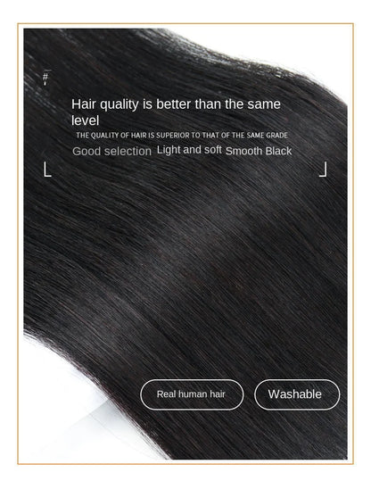 Wig Bangs Headband Synthetic Bangs Hair Extension Fake Fringe Natural Hair Clip on Hairpieces for Women Invisible Natural Clip