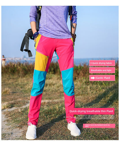 Contrast Color Fit Slimming Sweat-Absorbing Sports on Foot Outdoor