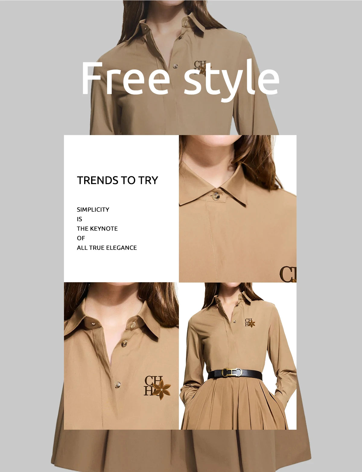 New Women Skirts Sets Long Sleeved Shirts Embroidery Design A Line Pleated Skirt Temperament Casual Office Ladies Skirts Suits