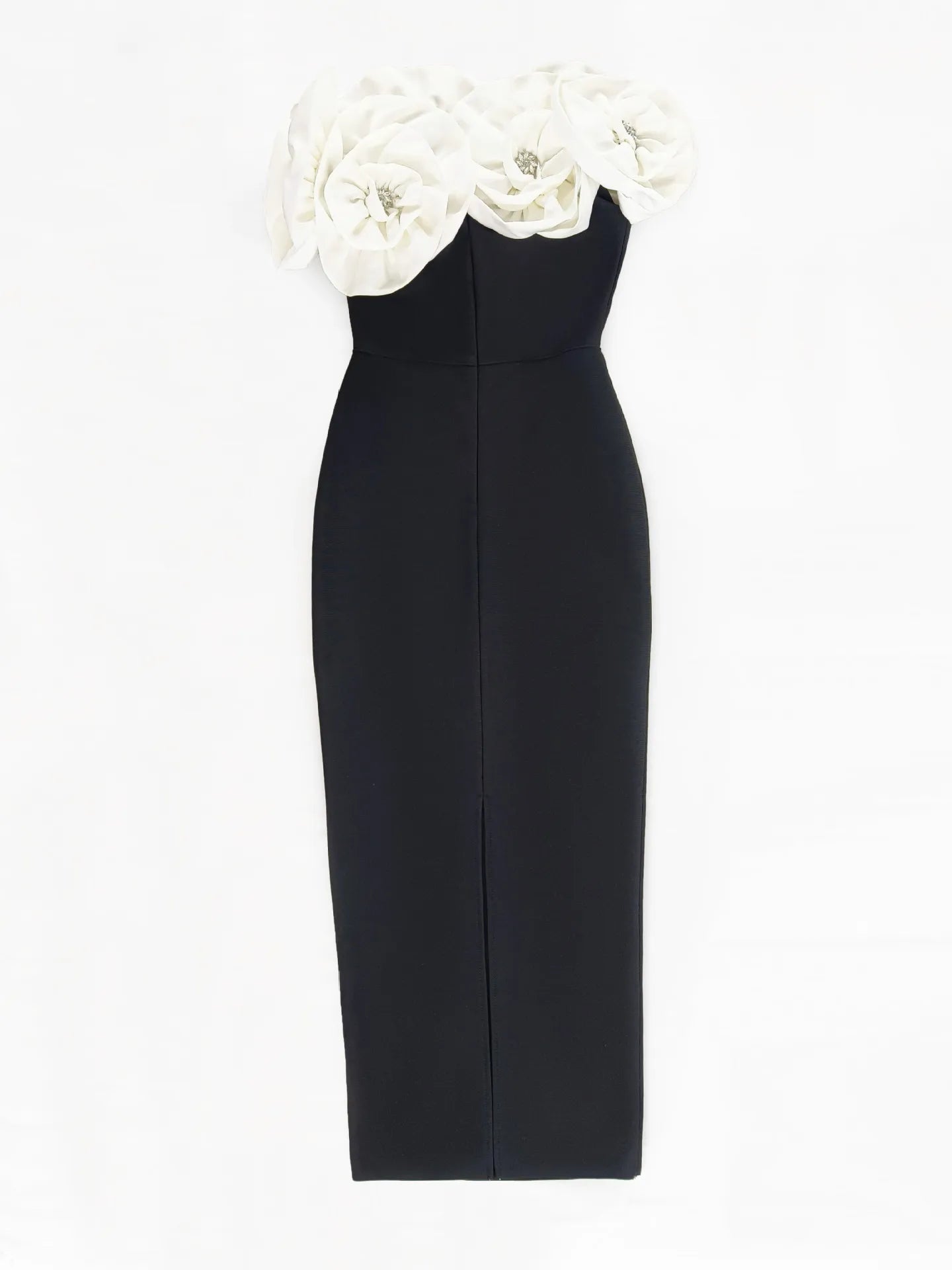 Women Banade Dresses Sexy Big Flowers Off the Shoulder Long Dress Celebrate Evening Party Dress Birthday Party Wedding Outfit