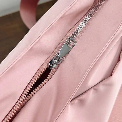 Women's Bag Solid Color Tote Bag Commuting Shoulder Bag Leisure Simple Mommy Go Out Bag Large Capacity Nylon Handbag