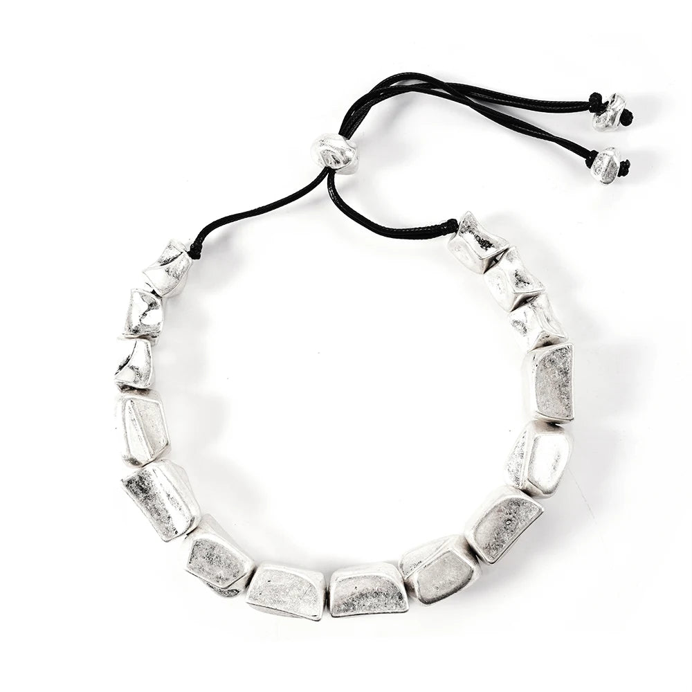 Hip-hop Style Men's And Women's Necklaces 2025 New Concert Runway Accessories With Exaggerated Irregular Collarbone Chains