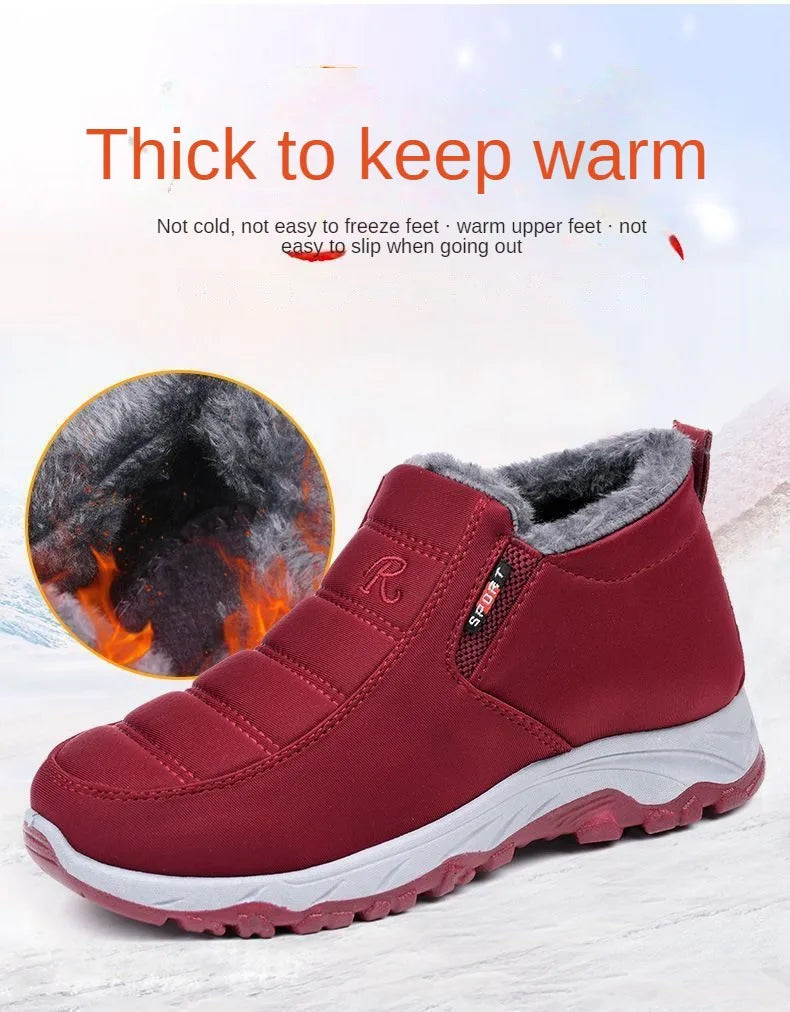 Women's Shoes Autumn Winter Casual Cotton Chunky Sole Warm Anti-Slip Affordable Free Shipping