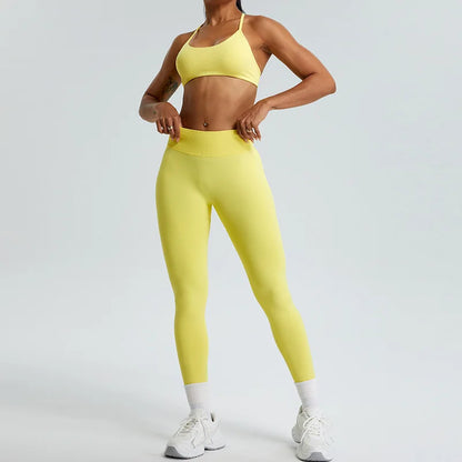 Women Yoga Pants High Waist Ribbed Sport Legging Gym Fitness Leggings Women Seamless Female Legging Tummy Control Running Tights