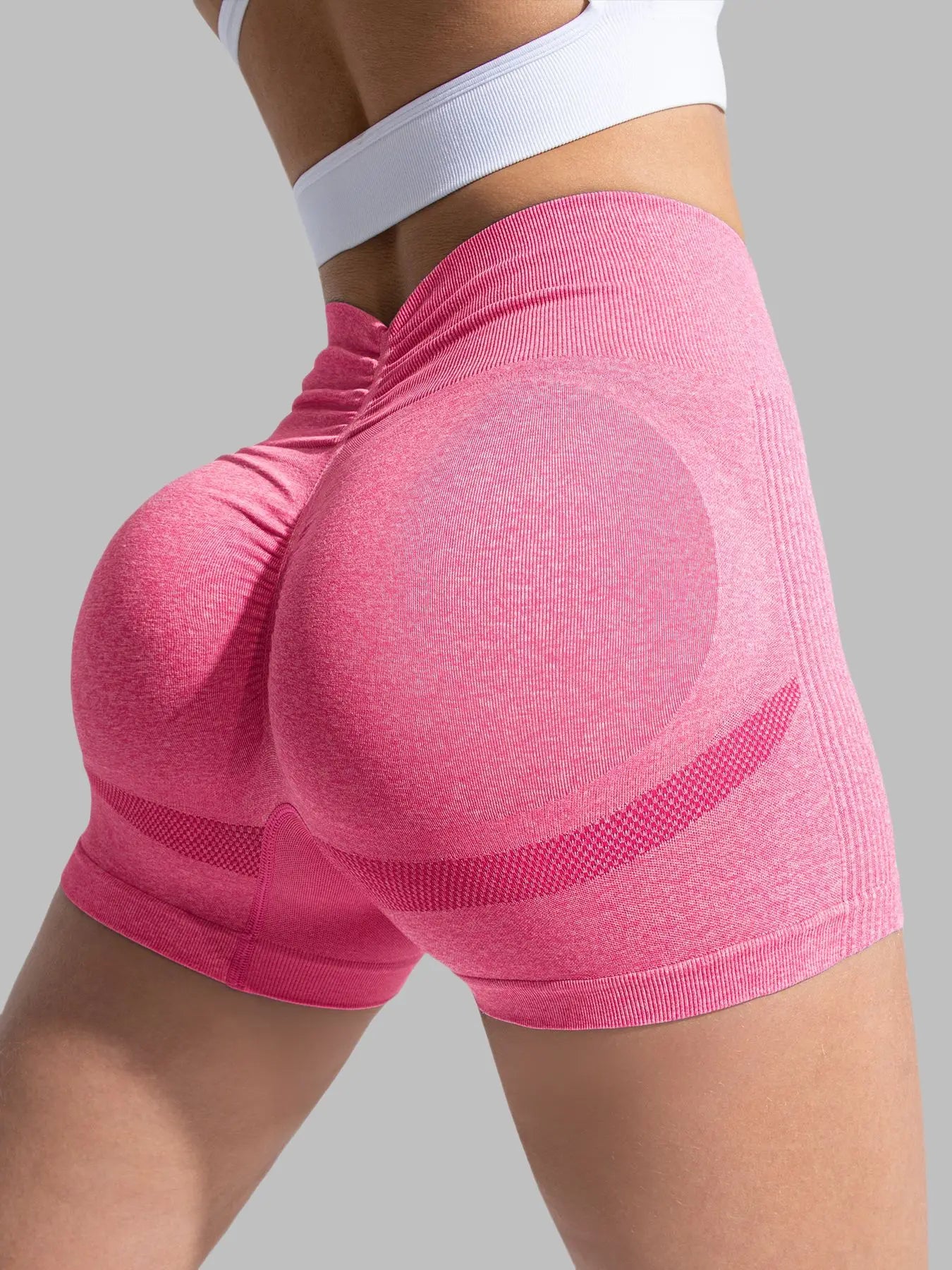 High-Waisted Hip-Lifting Yoga Pants for Women, Running Bare Sensation Breathable Fitness Pants Outer Wear Leggings, Tight Shorts