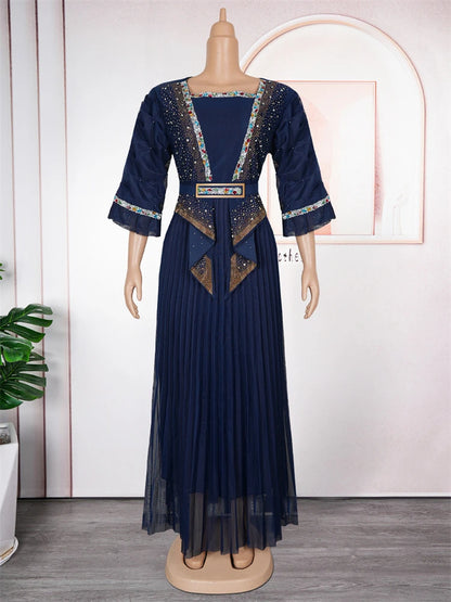 African Dresses For Woman 2025 Africa Clothing Wedding Party Evening Gowns Dashiki Ankara Outfits Dubai Turkey Kaftan Abayas