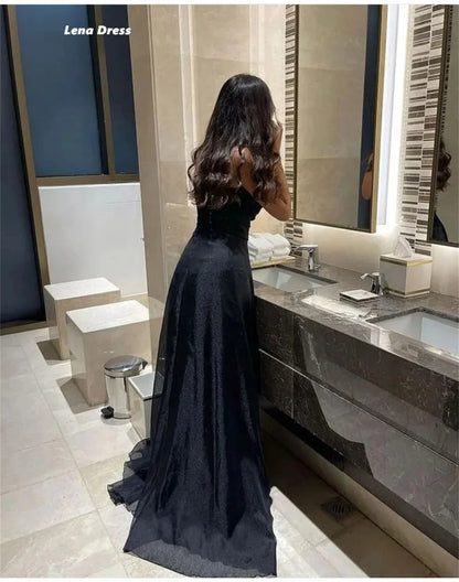 Black Elegant Evening Dresses for Woman Luxury Evening Gown Dresses for Special Occasions Custom Made Luxury Prom Dress 2025