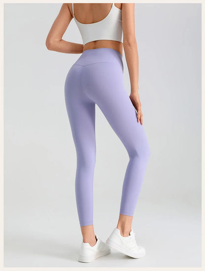 Women's Yoga Pants Gym Leggings Lady's Girl Fitness Soft touch Tights High Waist Elastic Breathable No T Line Sports Pants