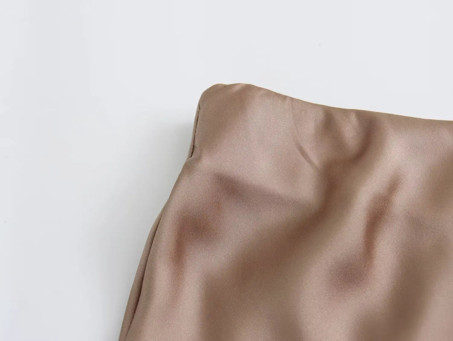 Satin Skirt Woman High Waist Elegant Long Skirts For Women Fashion Summer Midi Skirt Office Women's Skirts