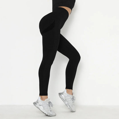 Women Yoga Leggings High Waist Exercise Sports Trousers Running Fitness Gym Leggings Quick Dry Hip Lifting Femme Slim Pants