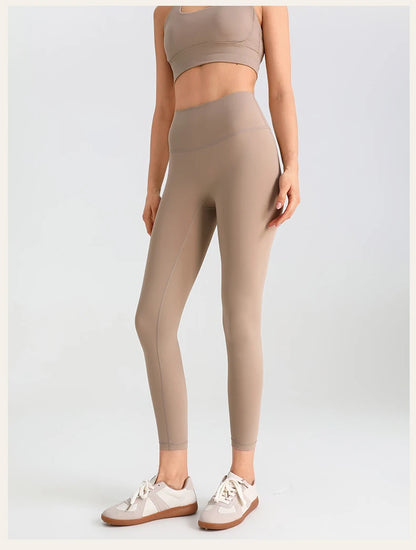 Women's Yoga Pants Gym Leggings Lady's Girl Fitness Soft touch Tights High Waist Elastic Breathable No T Line Sports Pants