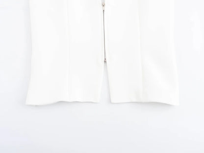 2025 Women Sexy Backless Strapless Halter Corset Tops Side Zipper Lady Slim Camis Female Solid Chic Tops