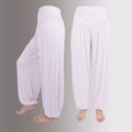 2024 Women Yoga Pants Women Elastic Loose Soft Yoga Sports Pants Casual Pants for Women Middle Waisted Cotton Blend Trousers