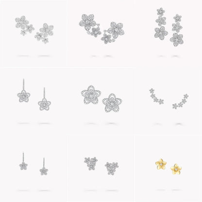 2024 S925 Silver Earrings, a Subtle Yet Elegant Statement Piece