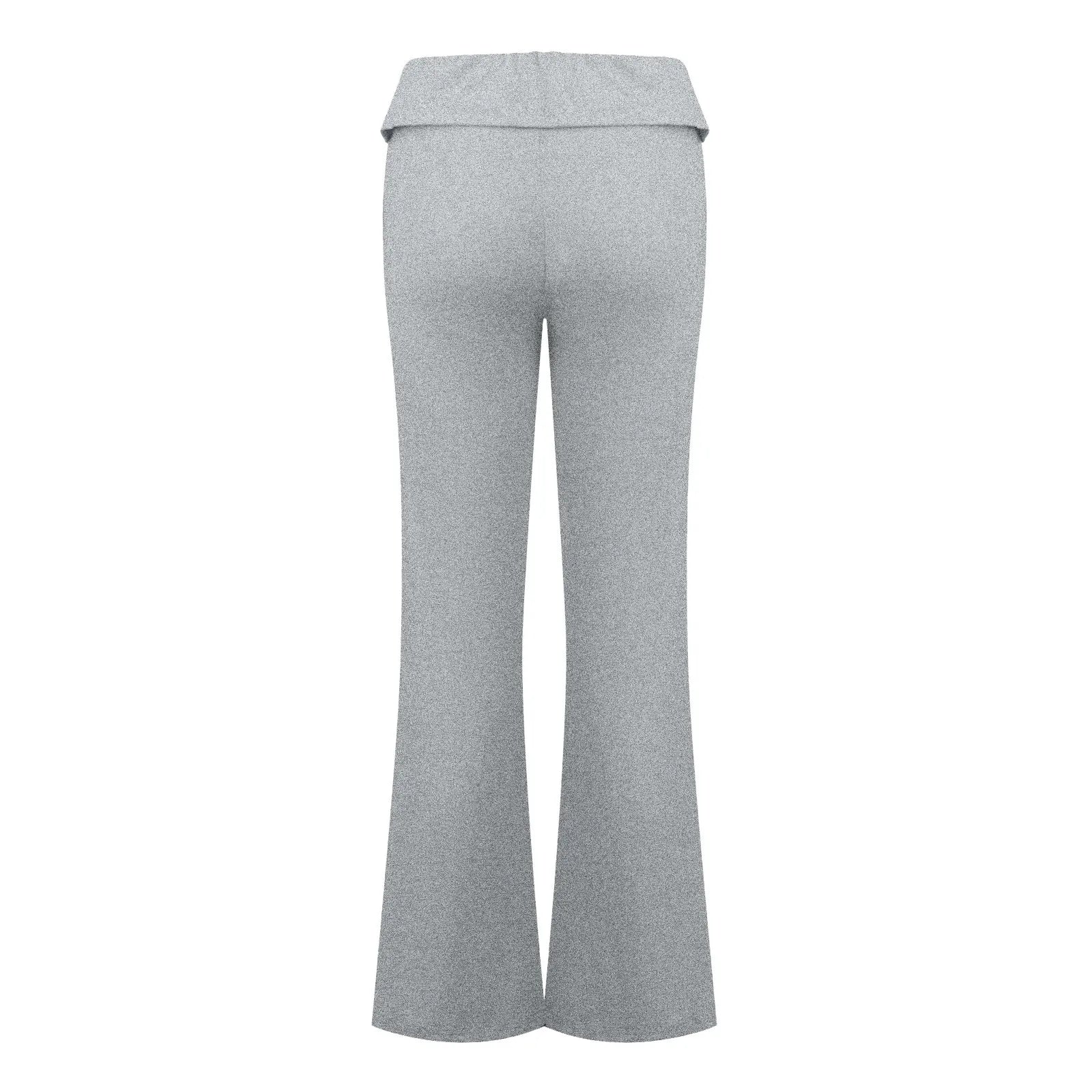 Long Pants Women Fashion Trousers Solid Elastic Leggings Flare Bottoms High Waist Wide Leg Athletic Yoga Bell Pants Summer