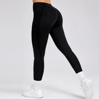 Yoga Leggings Women Fitness Running High Waist Slim Pants Push Up Sport Scrunch Butt Legging Gym Athletic Jogging Workout Pants