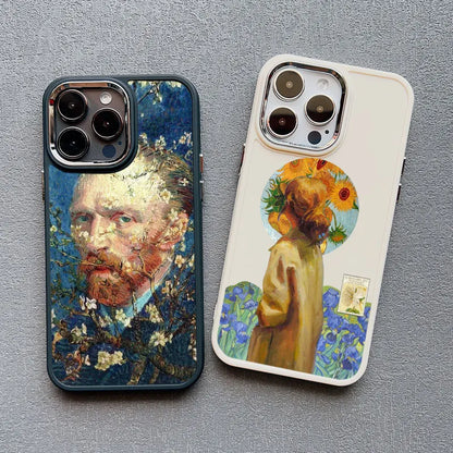 Art Painting Silicone Phone Cases For iPhone 11 12 13 14 15 Pro Max 15 14 Plus X XS XR 7 8 Plus SE 2020 Shockproof Case Cover