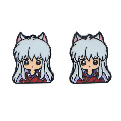 Earrings For Woman  Anime Cosplay Custom Stud Earrings Fashion Game Jewelry Anime Accessories Gift