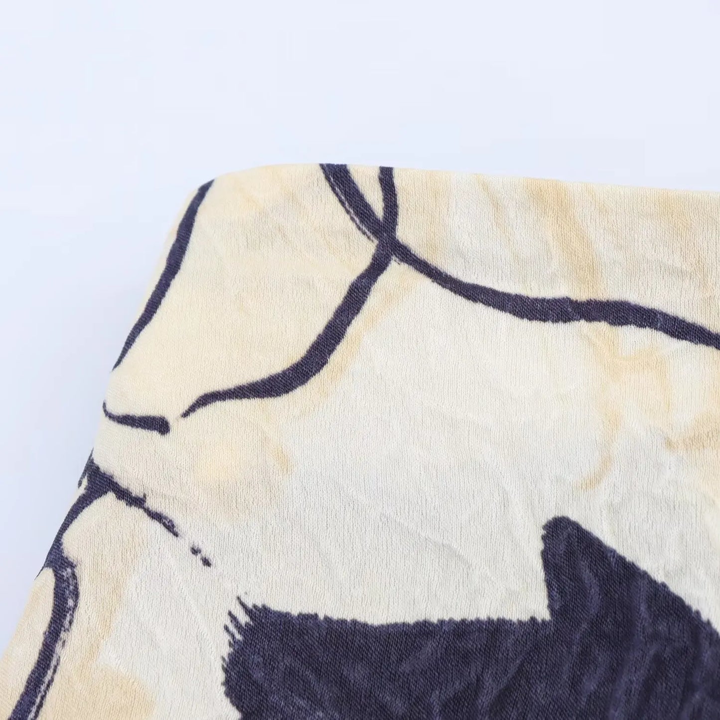 Women Skirt 2025 summer new ethnic style fashionable simple printed slit mid length pleated straight tube skirt