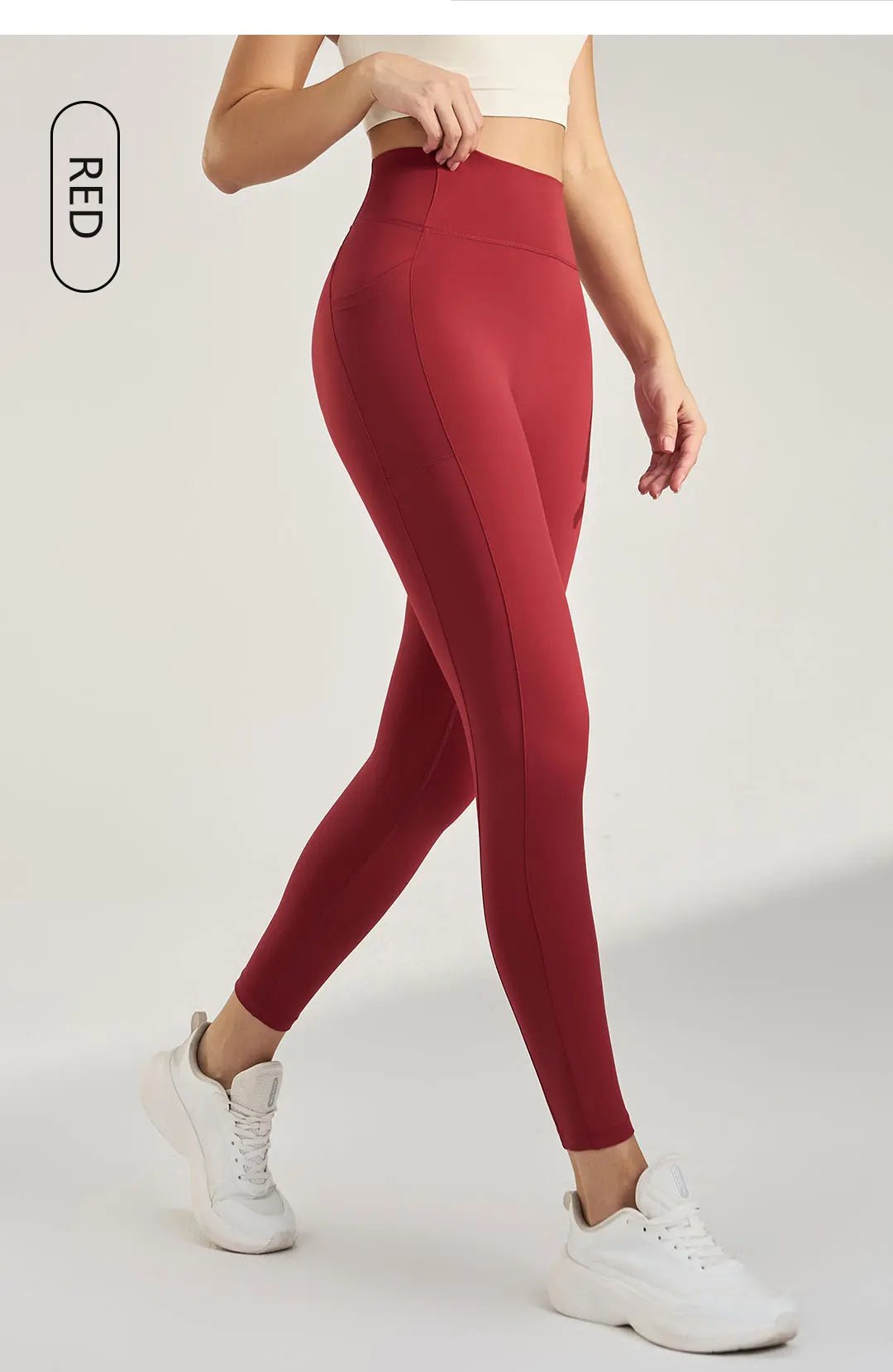 Women's High Waist Yoga Pants Peach Butt Stretch Leggings Outdoor Quick Dry Sweatpants Running Fitness No Trace Pants