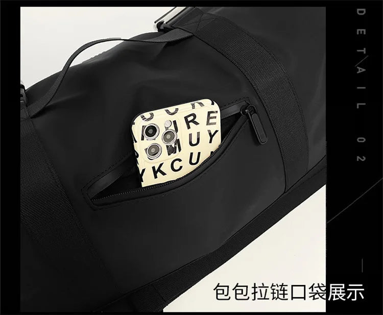 Fashion Travel Bags For Women Large Capacity Men's Sports bag Waterproof Weekend Sac Voyage Female Messenger Bag Dry And Wet