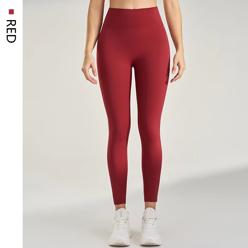 No Embarrassment Line Yoga Pants Women High Waisted Lift Hip Peach Butt Stretch Leggings Sweatpants Pants Long Pants