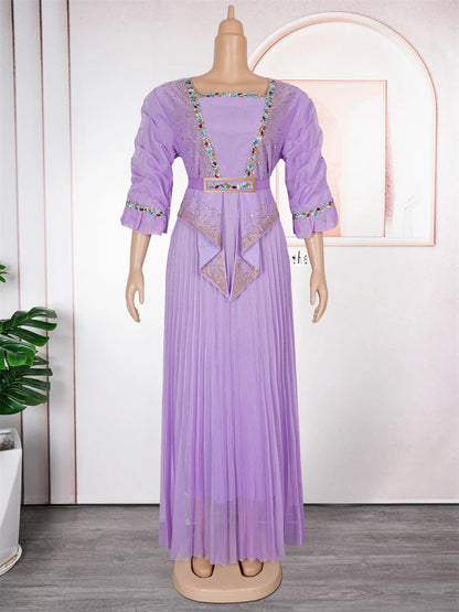 African Dresses For Woman 2025 Africa Clothing Wedding Party Evening Gowns Dashiki Ankara Outfits Dubai Turkey Kaftan Abayas