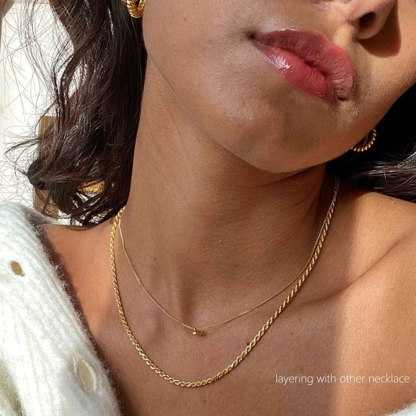 Necklace for Women Gold Necklace Silver Plated Necklace Gold Plated SnakeGold Chain Choker Necklaces Gold Jewelry Gift for Women