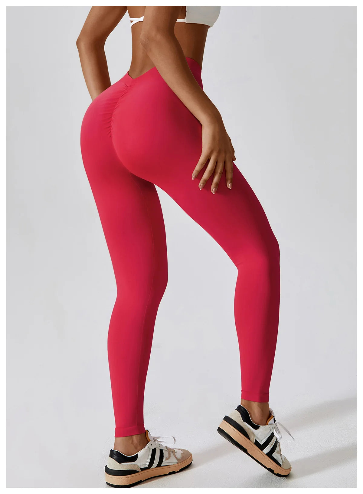 Yoga Pants Rear Rolled buttocks Peach Buttocks Women For Fitness High Waist Long Pants Women Hip Push UP Gym Women's Leggings