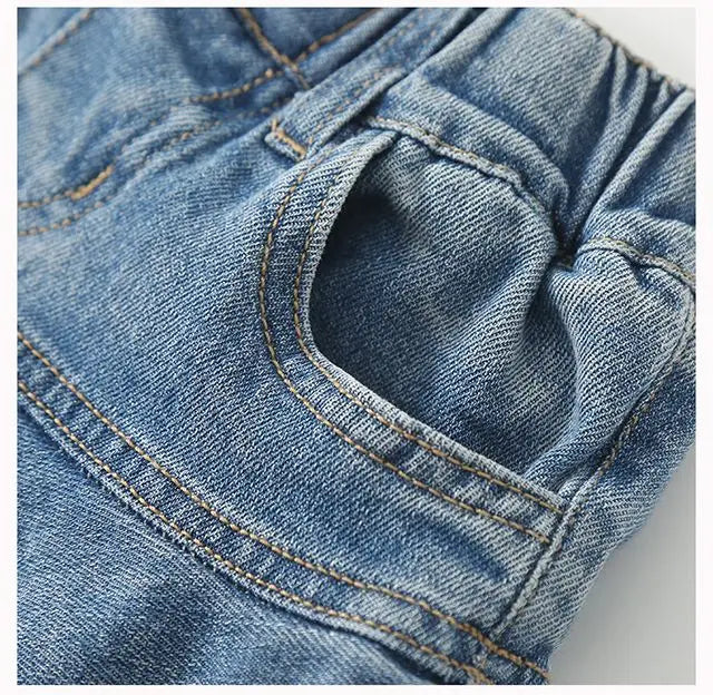 Girls Denim Skirts Vintage Jean Skirt 2024 New Blue Denim Skirts For Teenage Kids Clothing