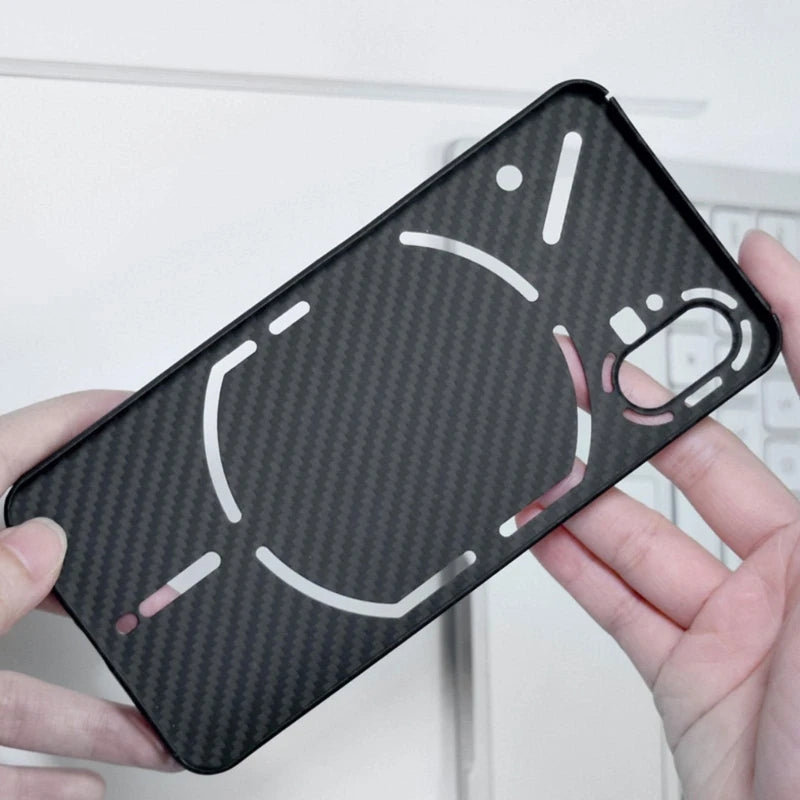 Phone Protector Cover for nothing phone 1 Cellphone Carbon Fiber Cover Anti-Scratch Shells All Inclusive Hard Case