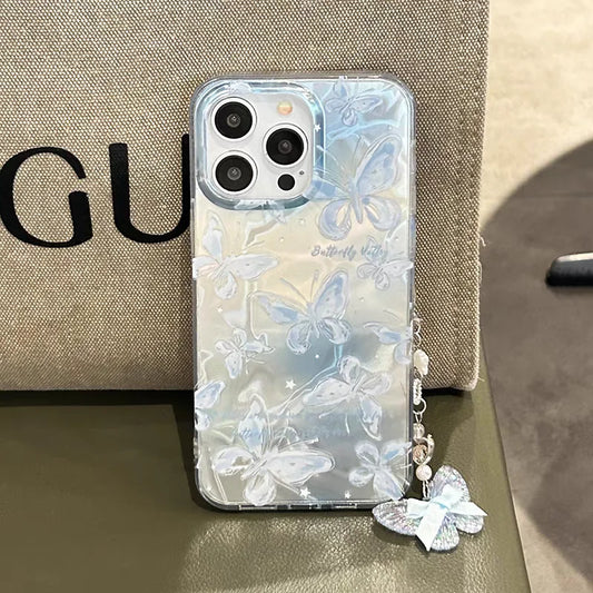 Butterfly Pearl Case For Honor X7C X9C 200 90 Smart X5B X8B X8A X8 X6B 70 X7A X7B X5 Plus X9A X9B X6 X6A Magic 7 6 5 Lite Cover