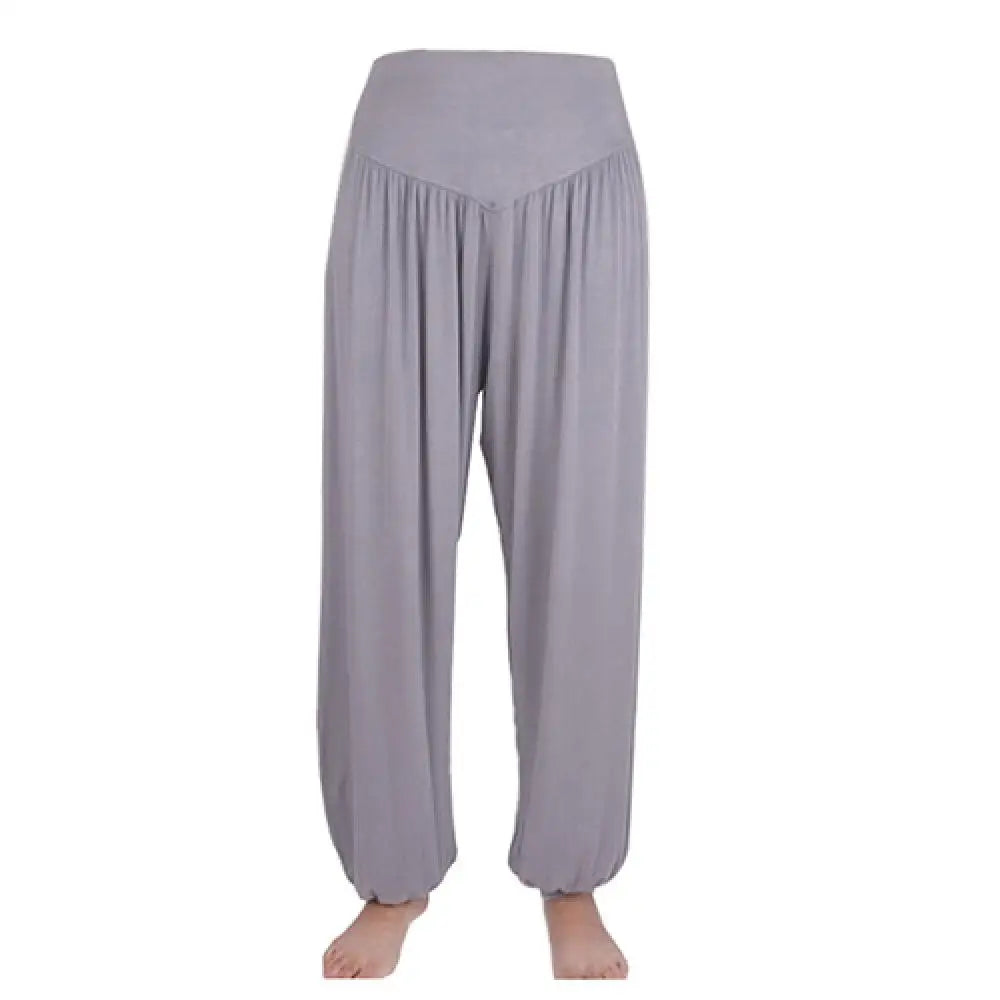 Women's Comfy Harem Yoga Loose Long Pants Belly Dance Boho Sports Wide Trousers Bloomers Dancewear Lady Sweatpants Harlan Pants