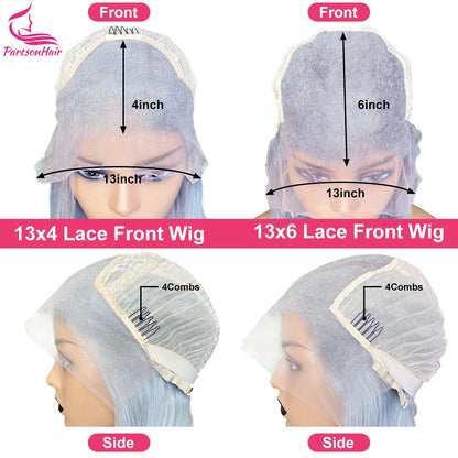 Ginger Orange Wear Go Glueless Wig 13X6 HD Highlight Colored Lace Front Wig Body Wave 13X4  White Lace Frontal Wigs For Women